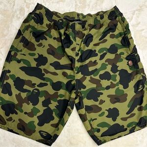 BAPE CAMO SWIM TRUNKS